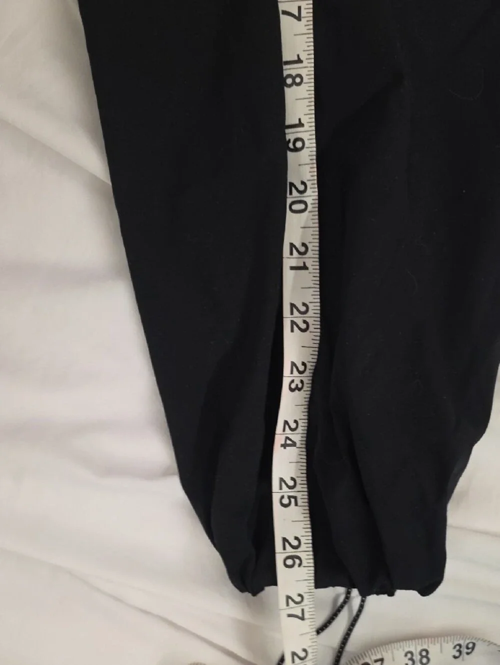 Athleta Revive Adjustable Hem Pants Black Size 8